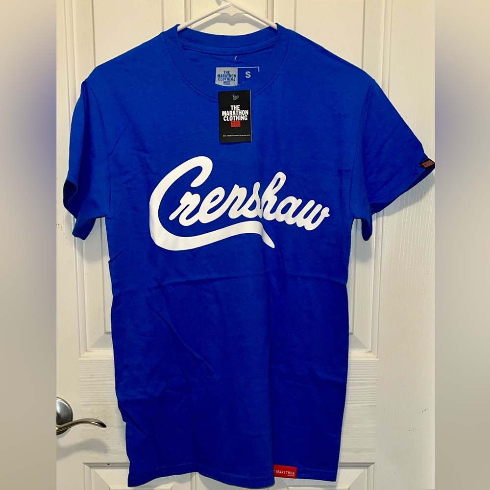 The Marathon Clothing Blue Crenshaw Shirt